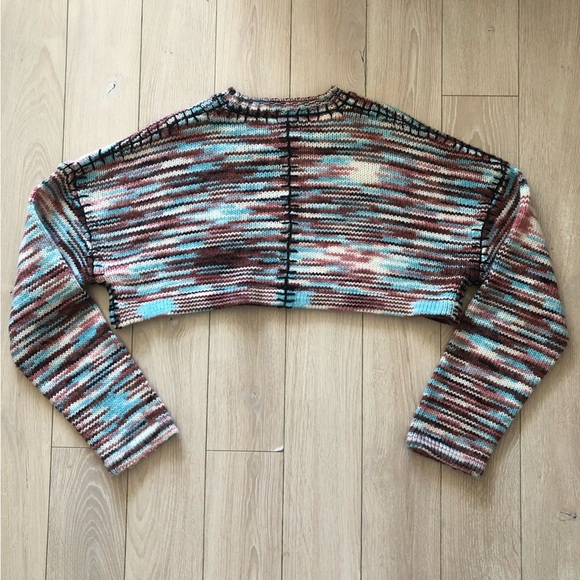 The Ragged Priest UO Spacewave Cropped Sweater Size M - Picture 4 of 10